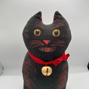 John Derian x Target Black Cat Decorative Pillow 8"×16"